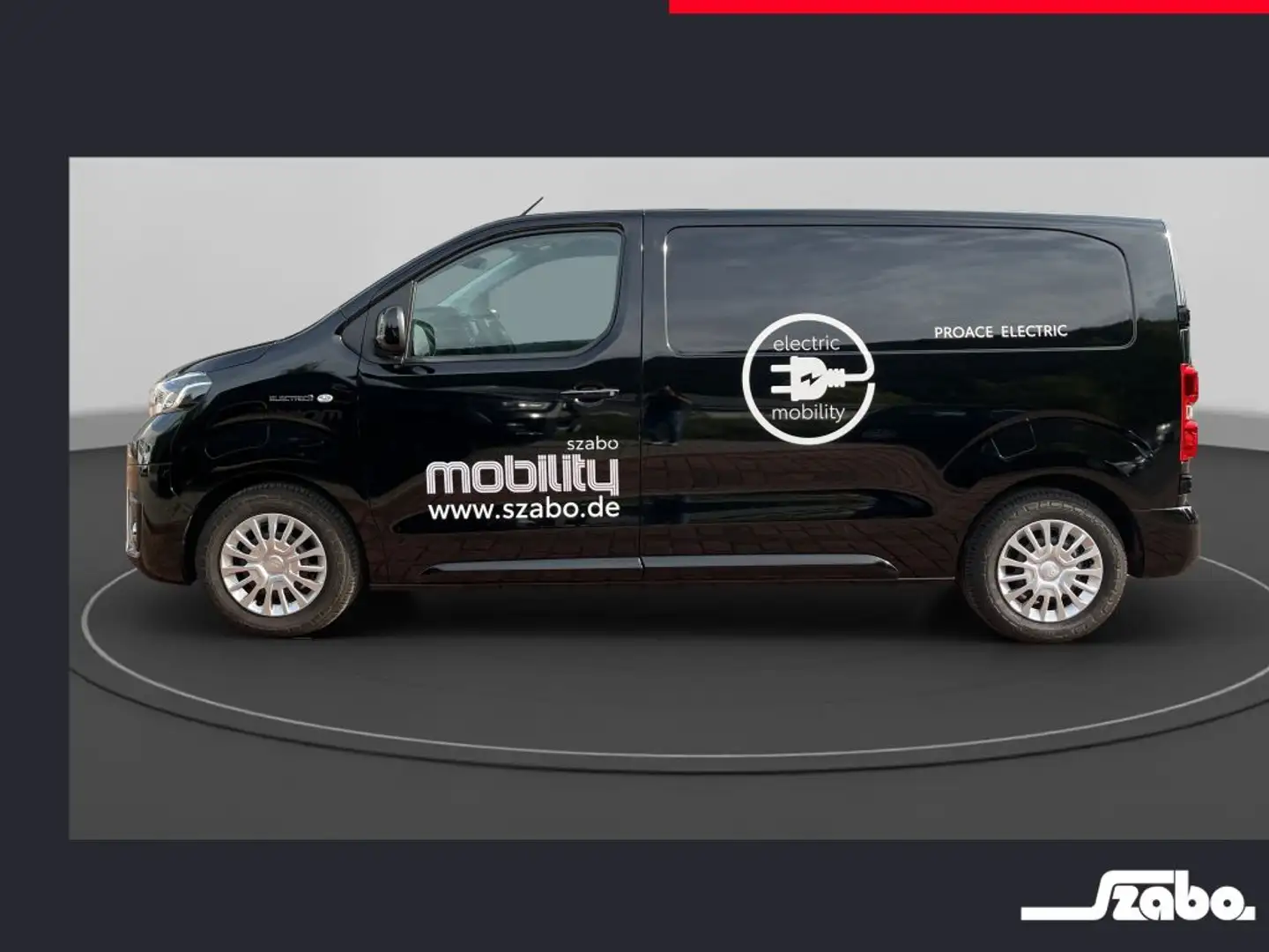 Toyota Proace Elektric (75 kWh) L1 Comfort - Navi - AHK - PDC Schwarz - 2