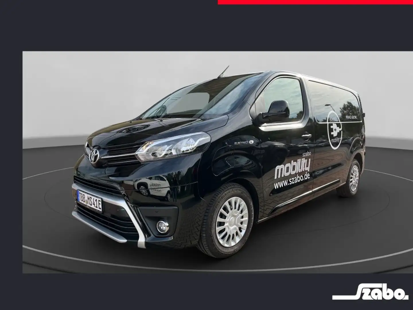 Toyota Proace Elektric (75 kWh) L1 Comfort - Navi - AHK - PDC Schwarz - 1