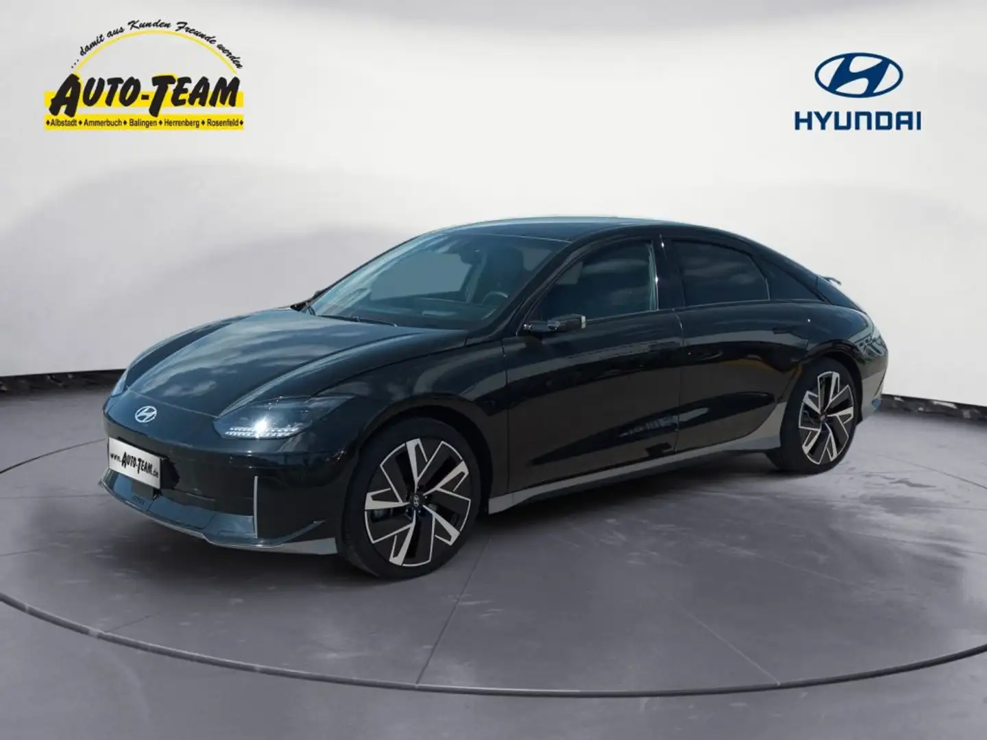 Hyundai IONIQ 6 77,4 kWh 4WD Uniq Czarny - 1