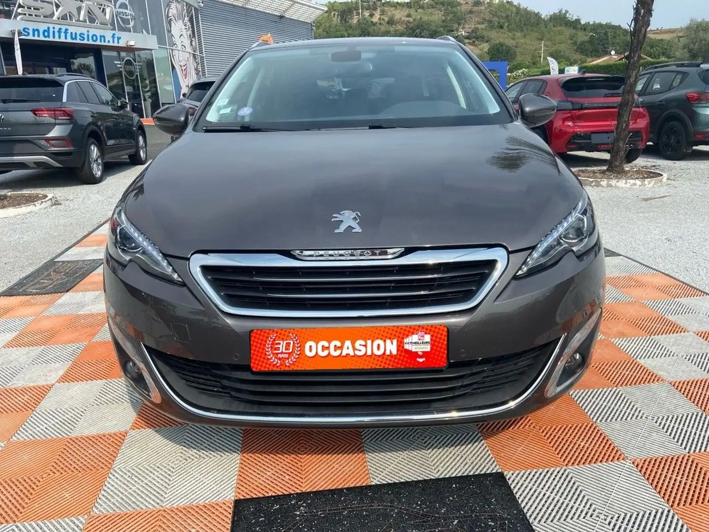 Peugeot 308 1.2 PureTech 130 ALLURE Brun - 2
