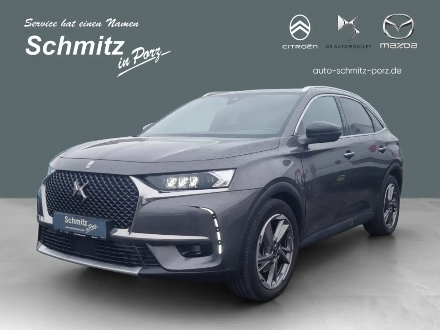 DS Automobiles DS 7 Crossback E-Tense 4x4 Rivoli AD StandHZG AHK-klappbar ACC Сірий - 1