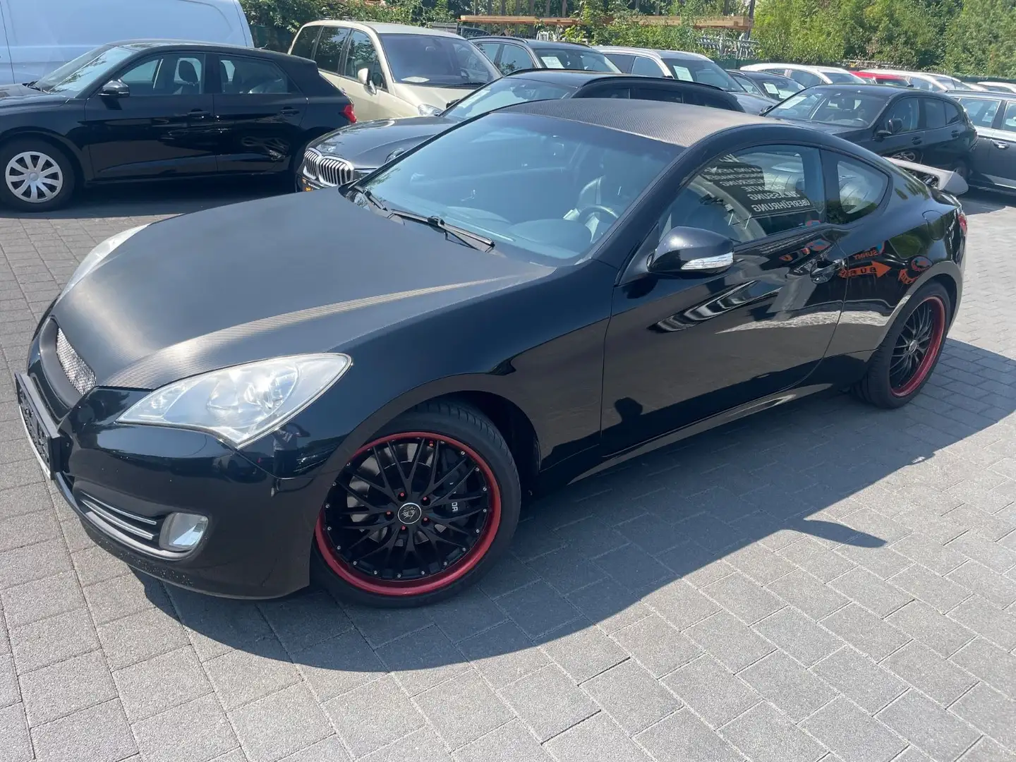 Hyundai Genesis Coupe Basis*KLIMA*SHZ*8FACH*TÜV2/2027* Schwarz - 1