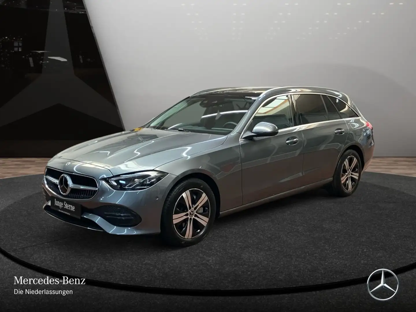 Mercedes-Benz C 300 de T 4M AVANTG+PANO+LED+KAMERA+KEYLESS+9G Grau - 2