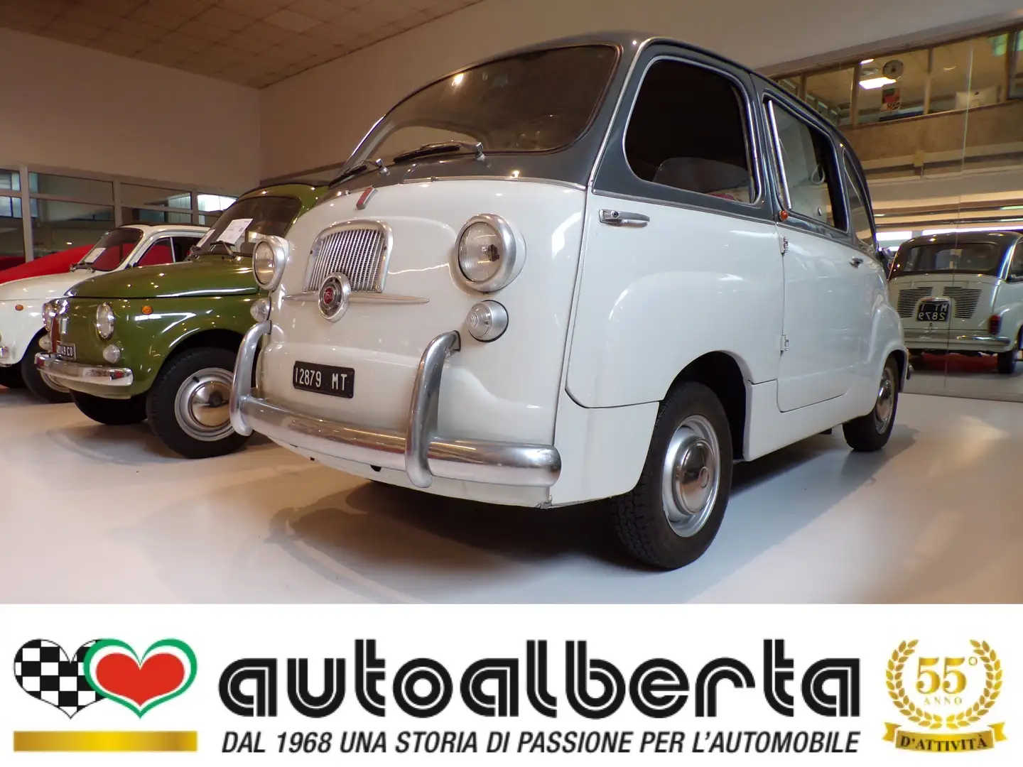 Fiat Multipla 600 D Blanco - 1