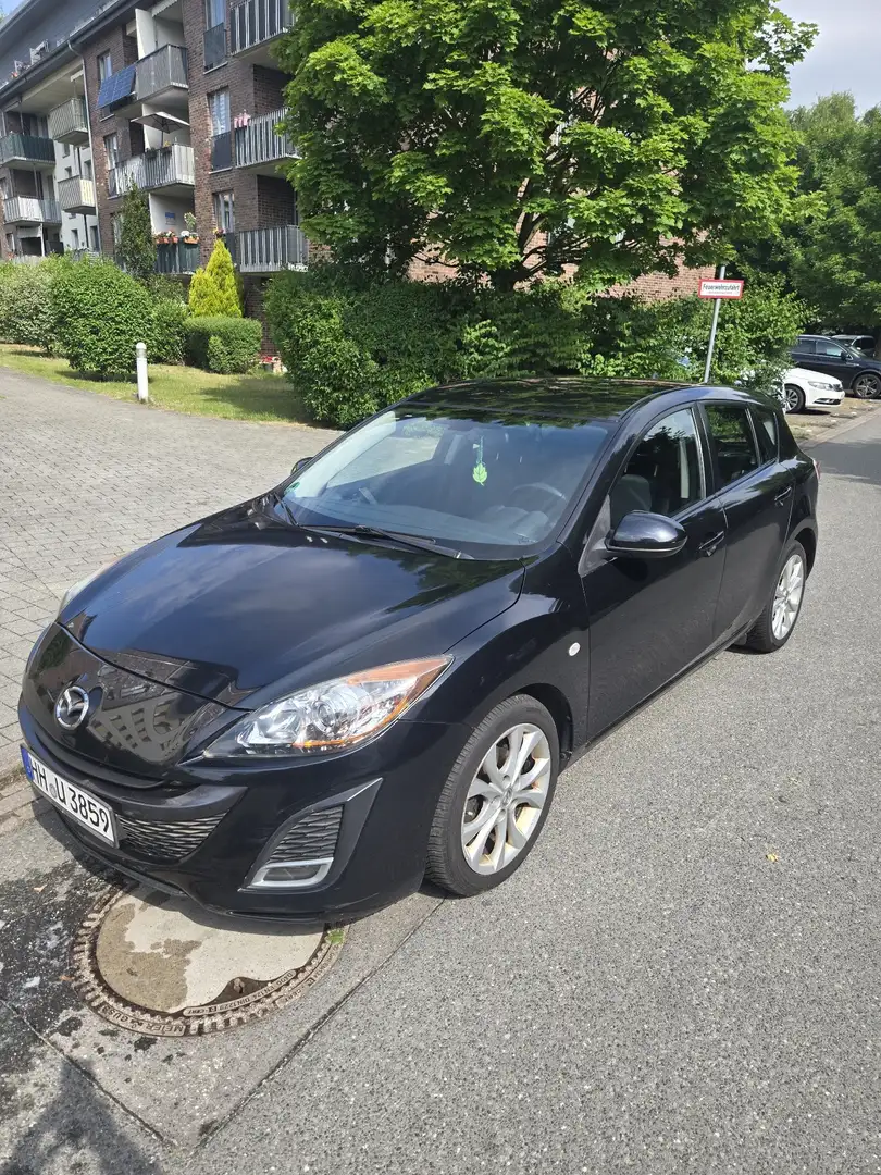 Mazda 3 1.6 MZR✅TÜV 06/26✅TOP-AUSSTATTUNG ✅KLIMAAUTOMATIK✅ Negru - 1
