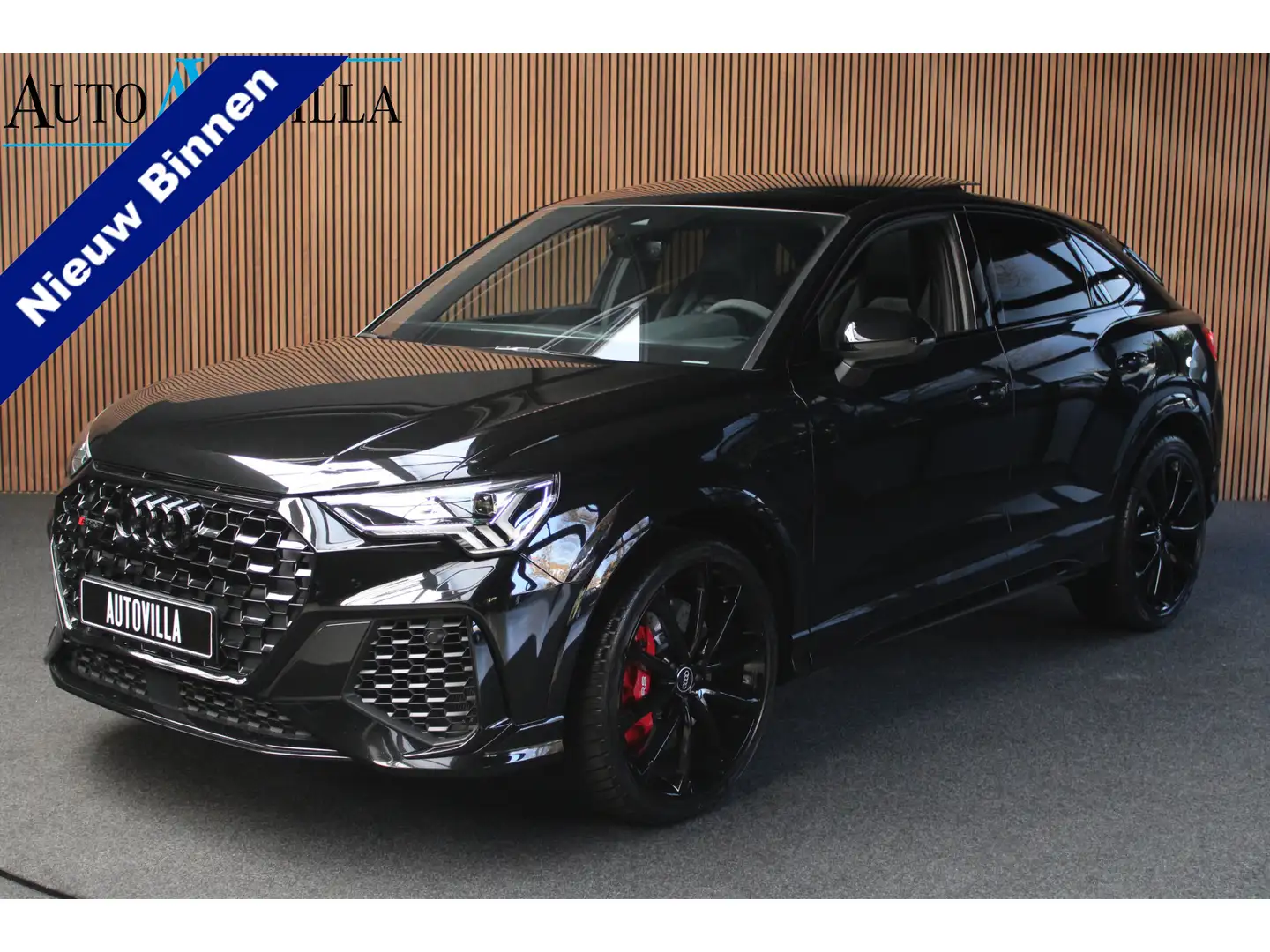 Audi RS Q3 RSQ3 Sportback TFSI 360° Pano ACC Memory Leer Navi Zwart - 1