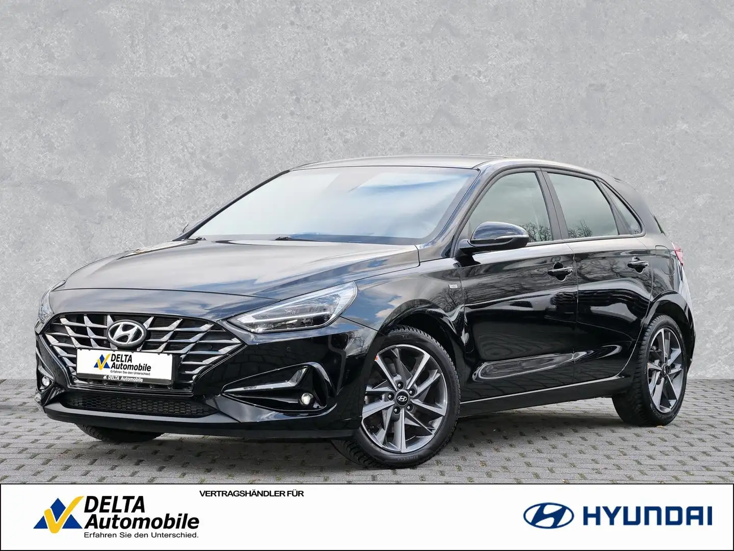 Hyundai i30 1.0 T-GDI 48V Trend LED Navi Paket Kamera Schwarz - 1