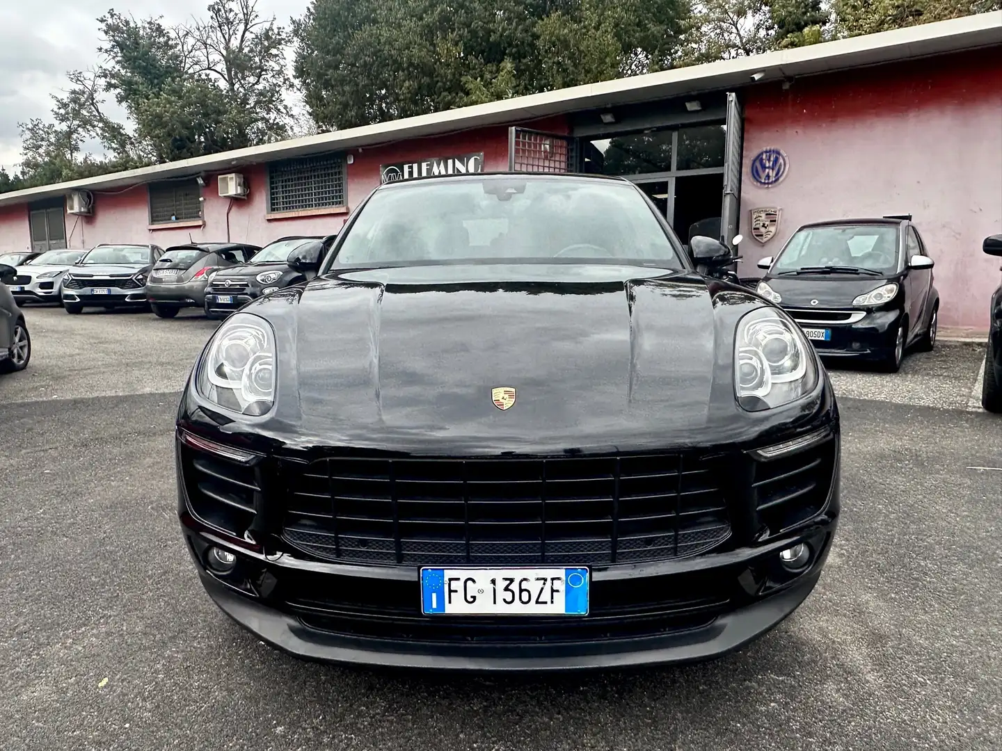 Porsche Macan 3.0 S Diesel Black edition Rs Sport Service Permut Nero - 2