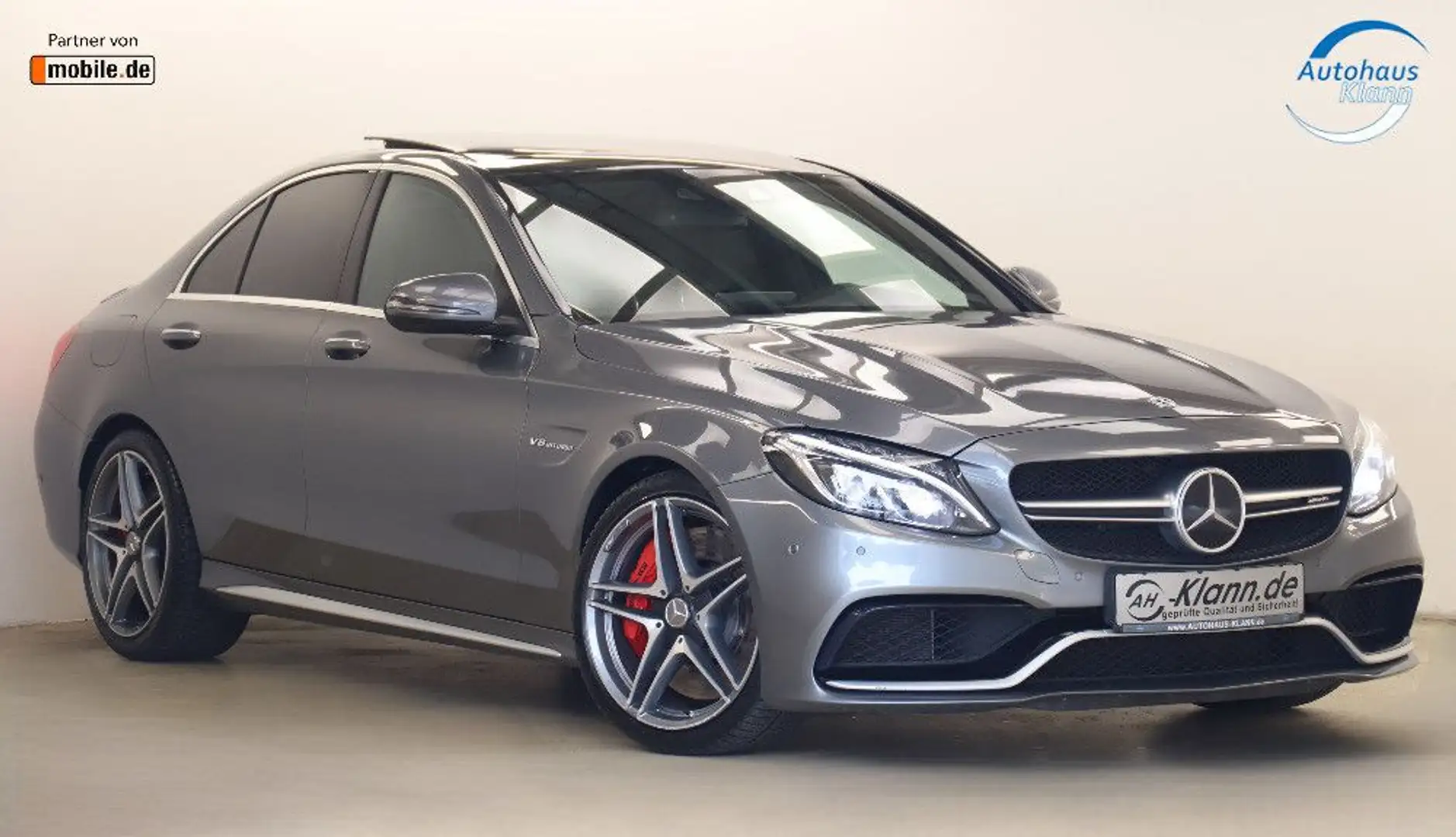 Mercedes-Benz C 63 AMG C 63 S AMG 510PS Keyless Memory Pano ACC Grey - 1