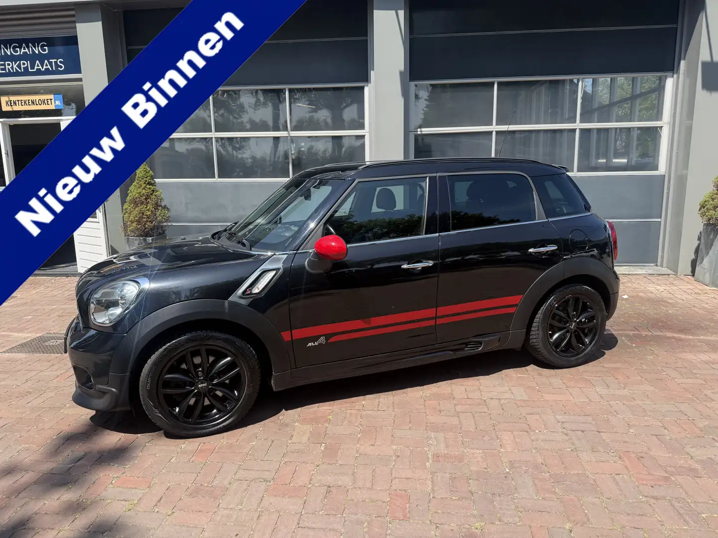 MINI Cooper S Countryman Mini 1.6 ALL4 Bj 2011 km 137.766 184pk Dealer onde Noir - 1