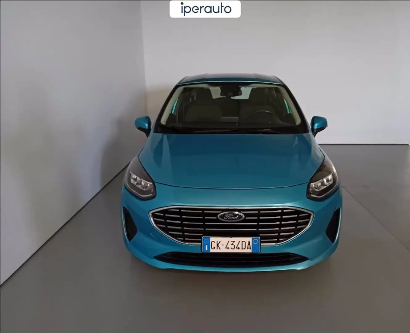 Ford Fiesta 5p 1.1 titanium gpl 75cv Blauw - 2