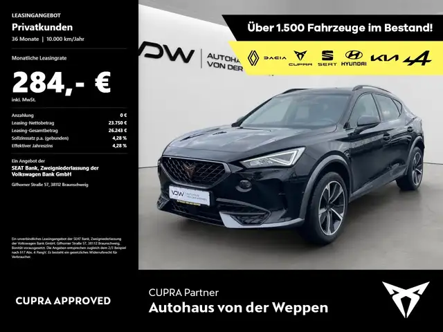 CUPRA Formentor TSI Navi Kamera Sitzheizung Klima Navi
