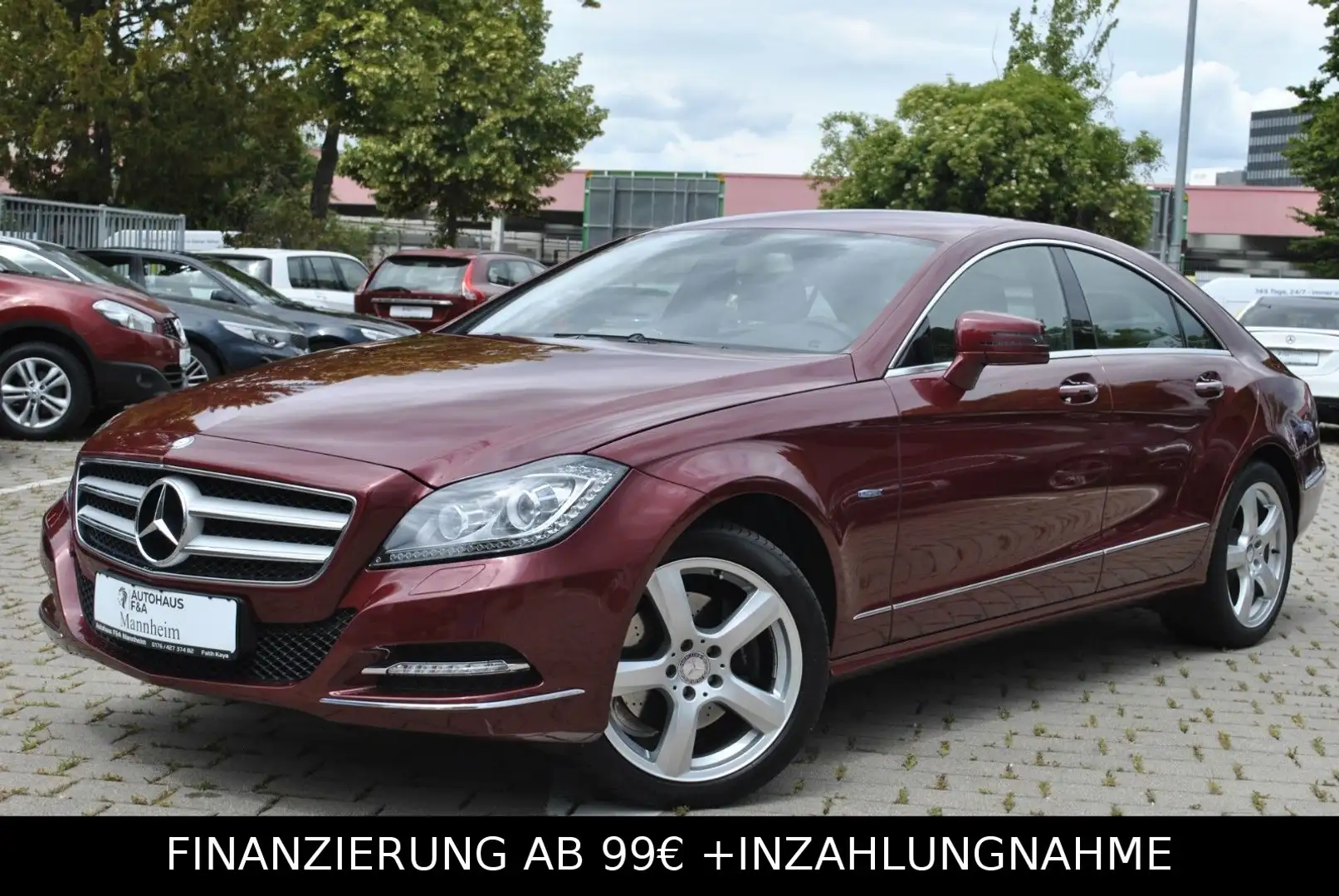 Mercedes-Benz CLS 350 BE LED SHZ Bi-XENON TEMP 1 HAND ORG17TKM Rouge - 1