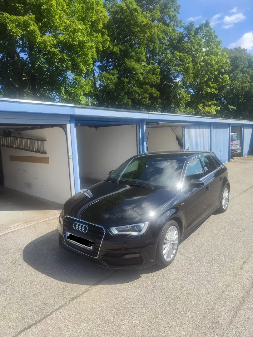 Audi A3 Ambition Sline Sportback Schwarz - 2
