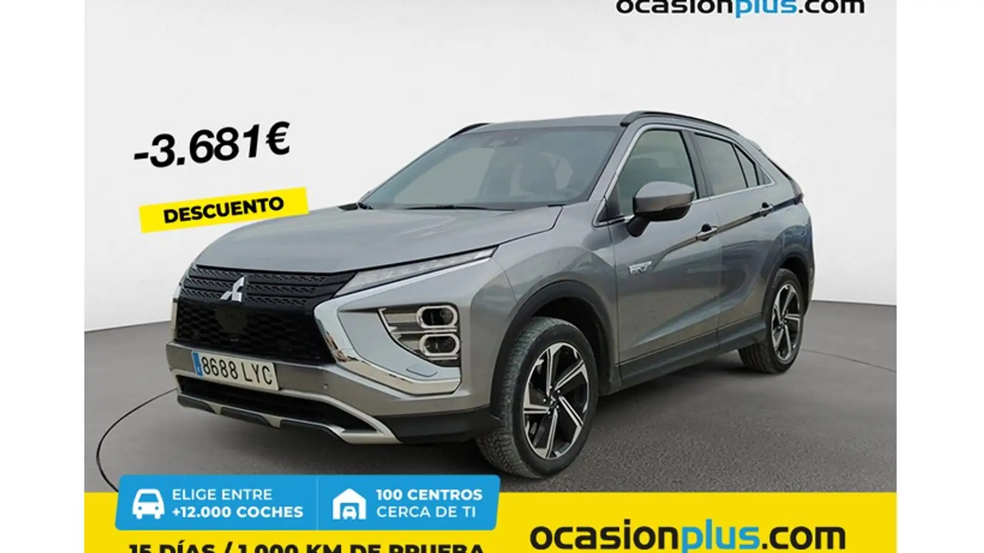 Mitsubishi Eclipse Cross PHEV Kaiteki 4WD Gris - 1