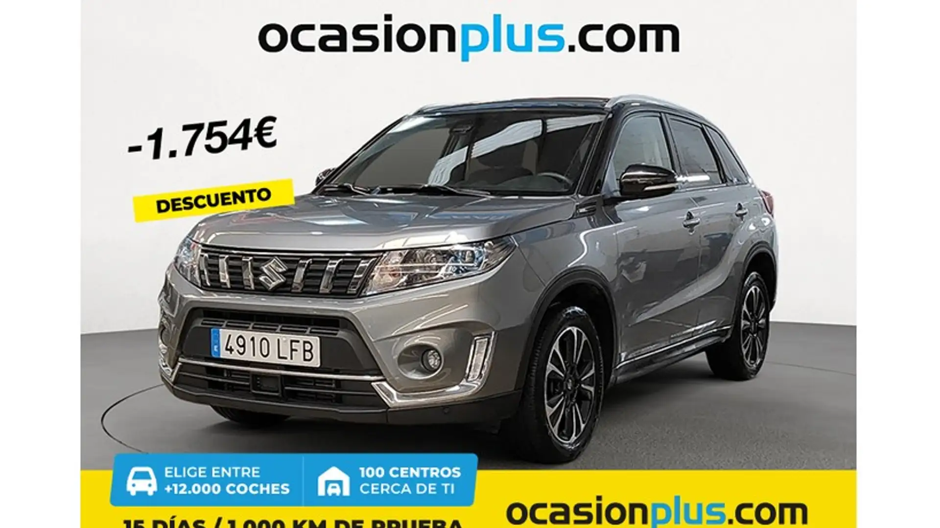 Suzuki Vitara 1.4T GLX 2WD EVAP Gris - 1