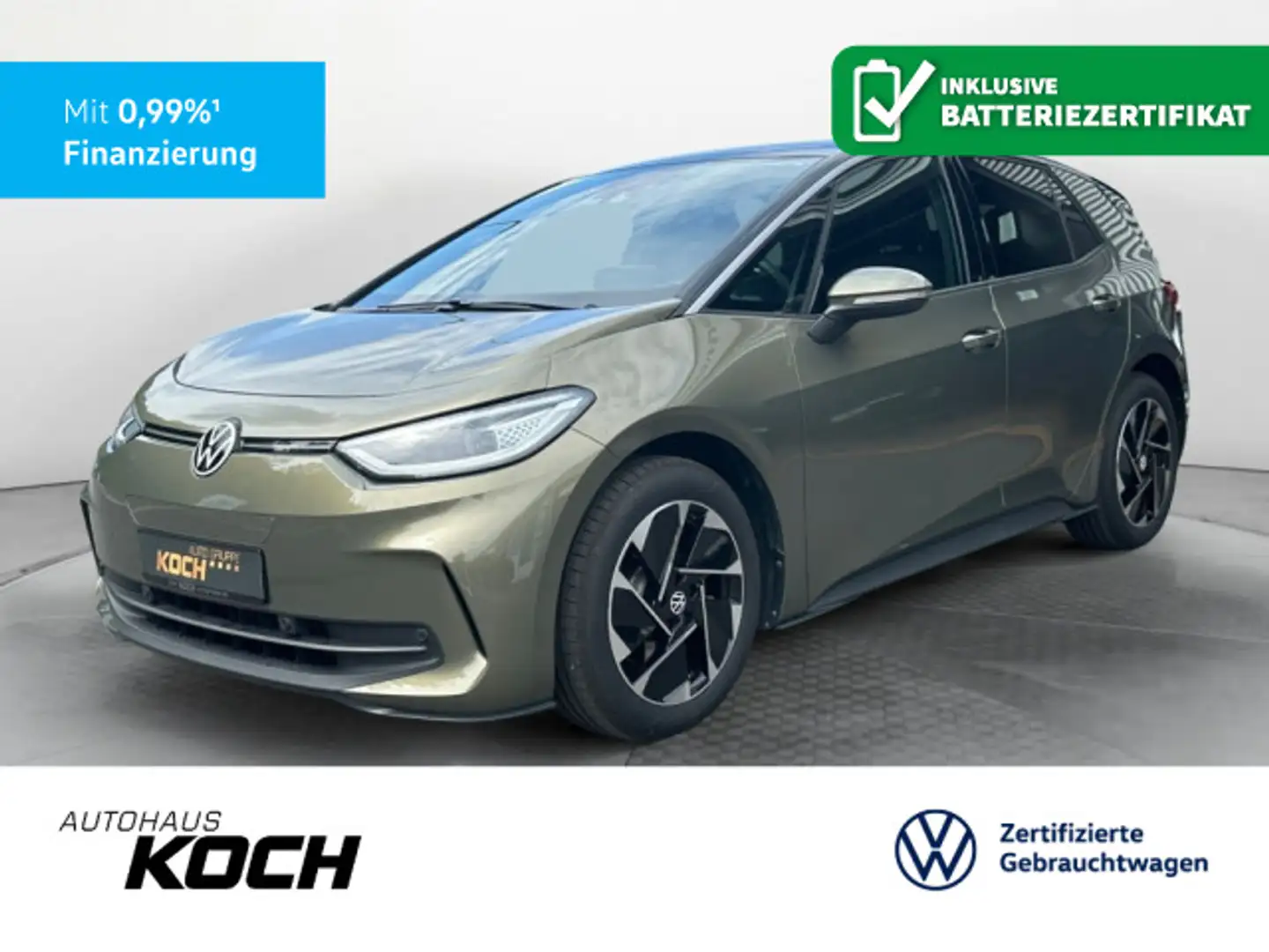 Volkswagen ID.3 Pro 150 kW LED 58KW/h Vert - 1