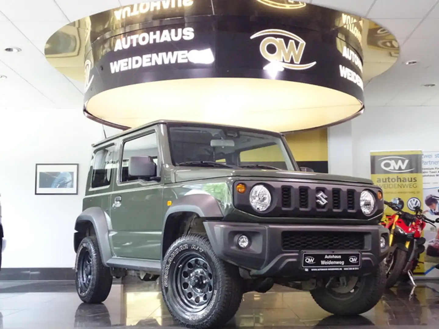 Suzuki Jimny Comfort Allgrip 4WD Klima SHZ erst 24992KM Zelená - 2