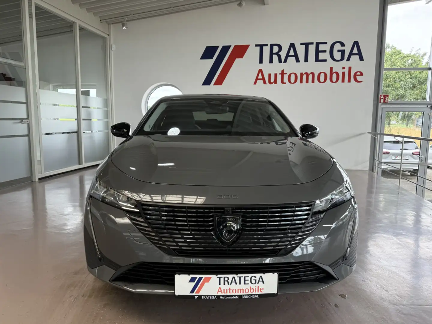 Peugeot 308 SW Hybrid 145 e-DSC6 Allure AHK 360° TW ACC Gris - 2