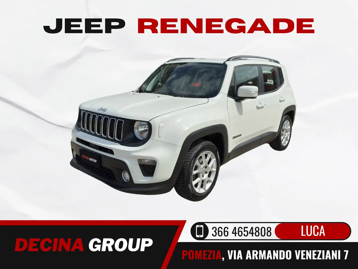 Jeep Renegade 1.6 mjt Longitude 120cv PREZZO REALE Bianco - 1