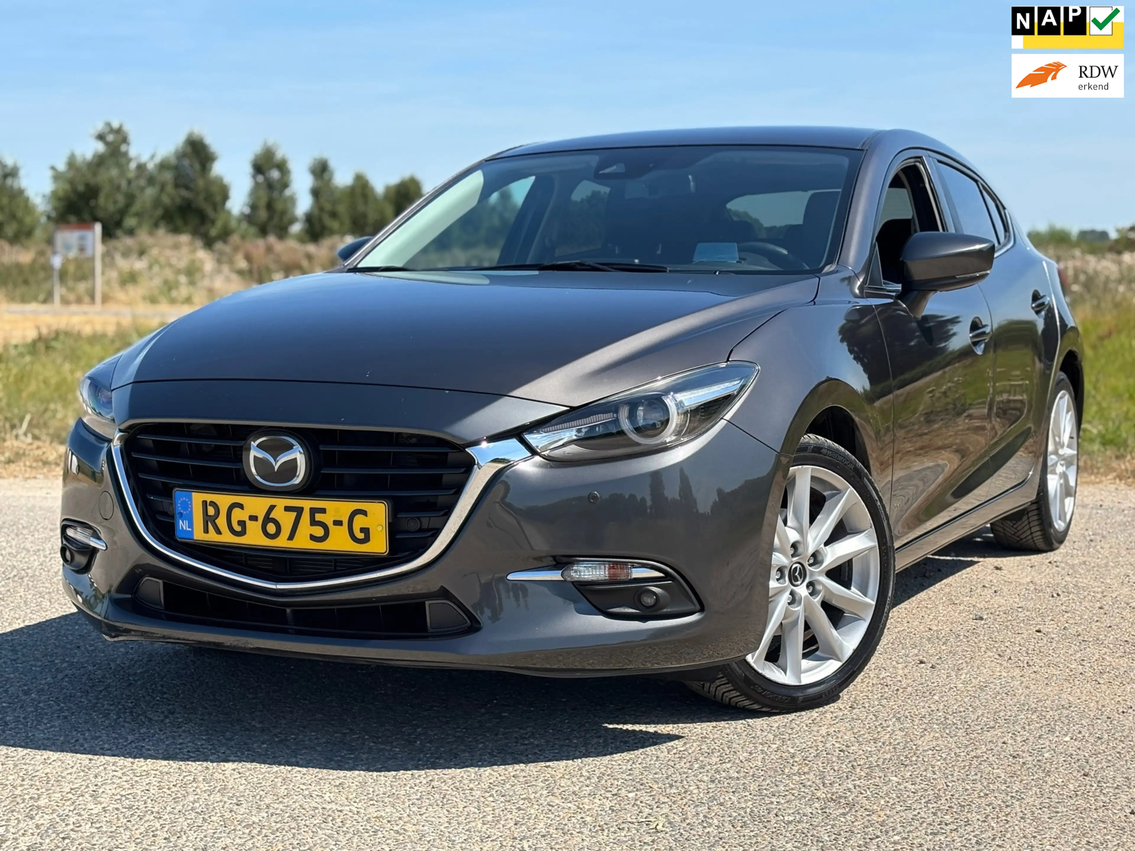 Mazda 3 2.0 SkyActiv-G 120 GT-M/Head Up/Leder/Navi/18"