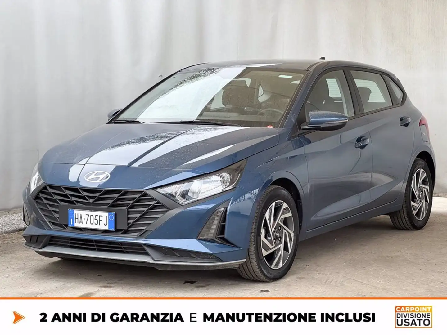 Hyundai i20 1.2 mpi connectline 79cv mt Bleu - 1
