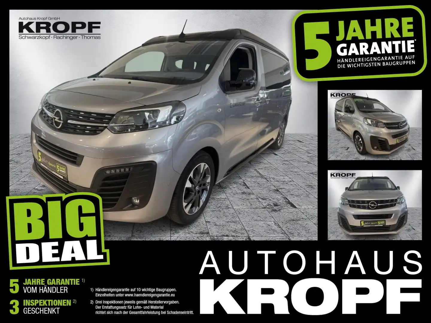 Opel Zafira Life 1.5 D (L2) Edition M **Crosscamp** Szary - 1