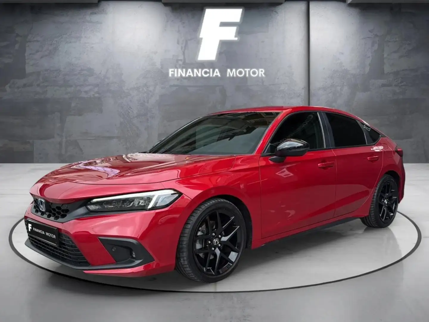Honda Civic 2.0 i-MMD Advance Rojo - 1
