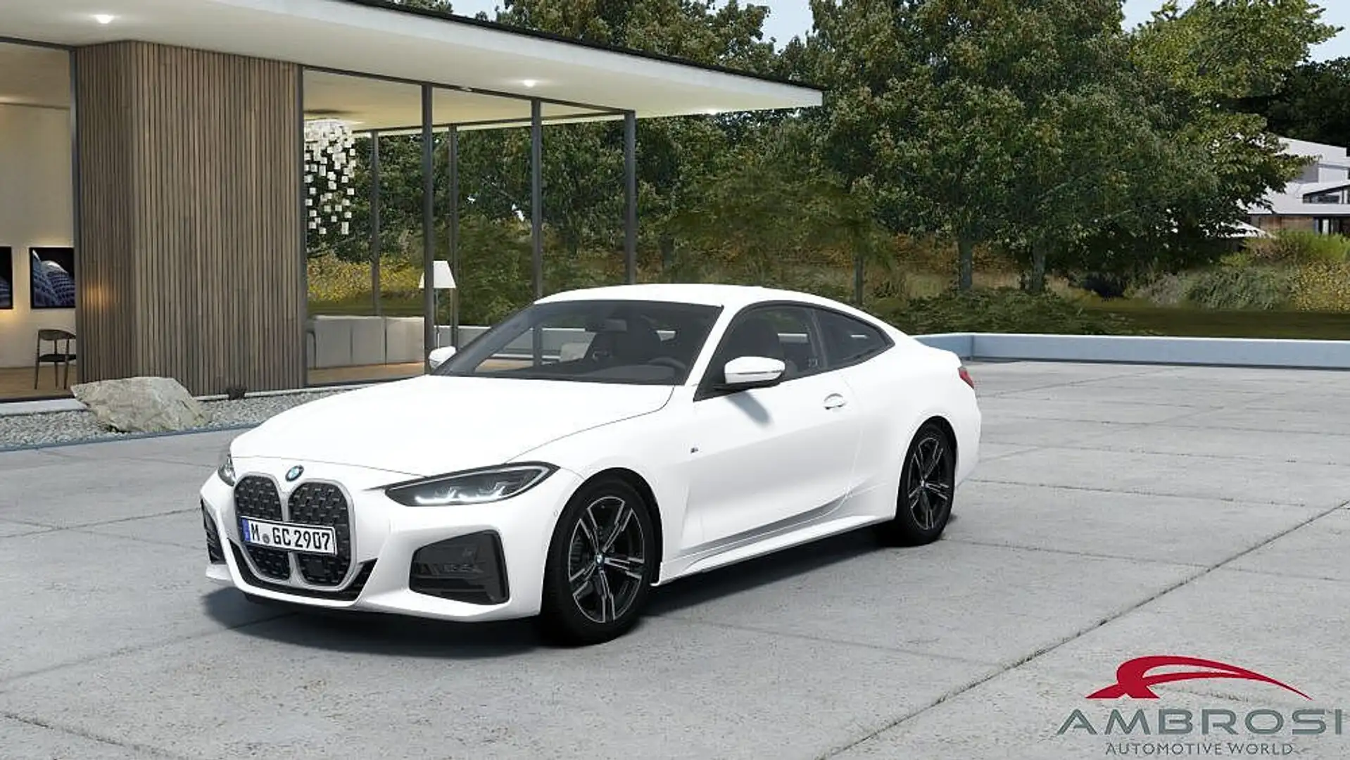 BMW 420 Coupé Coupè 420i Msport Bianco - 1