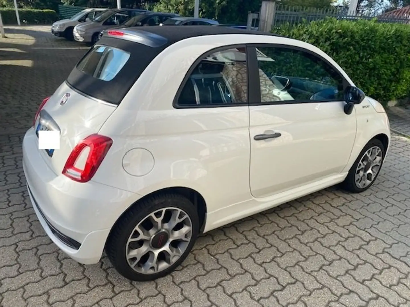 Fiat 500C 1.0 HYBRID SPORT 70CV  47000KM Bianco - 2