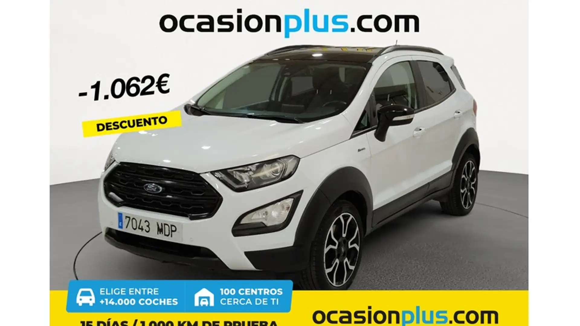 Ford EcoSport 1.0 EcoBoost Active 125 Blanco - 1