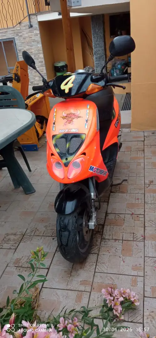 Piaggio NRG 50 Pomarańczowy - 1