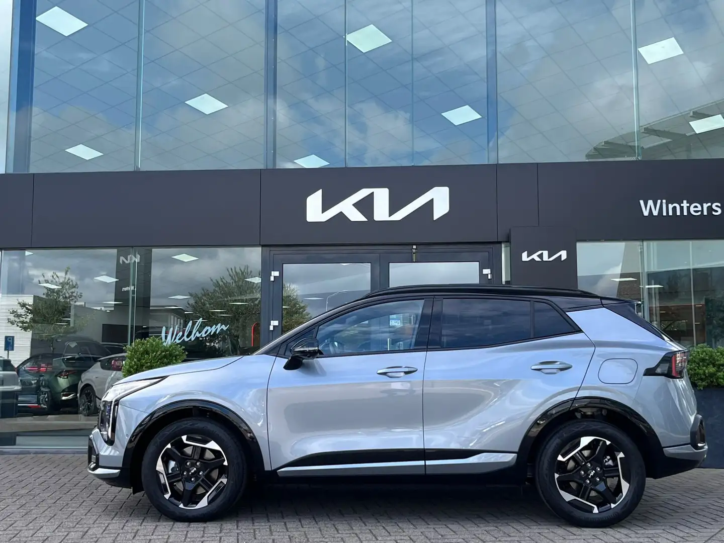 Kia Sportage 1.6 T-GDi Hybrid GT-PlusLine | Facelift nu te best Zilver - 2