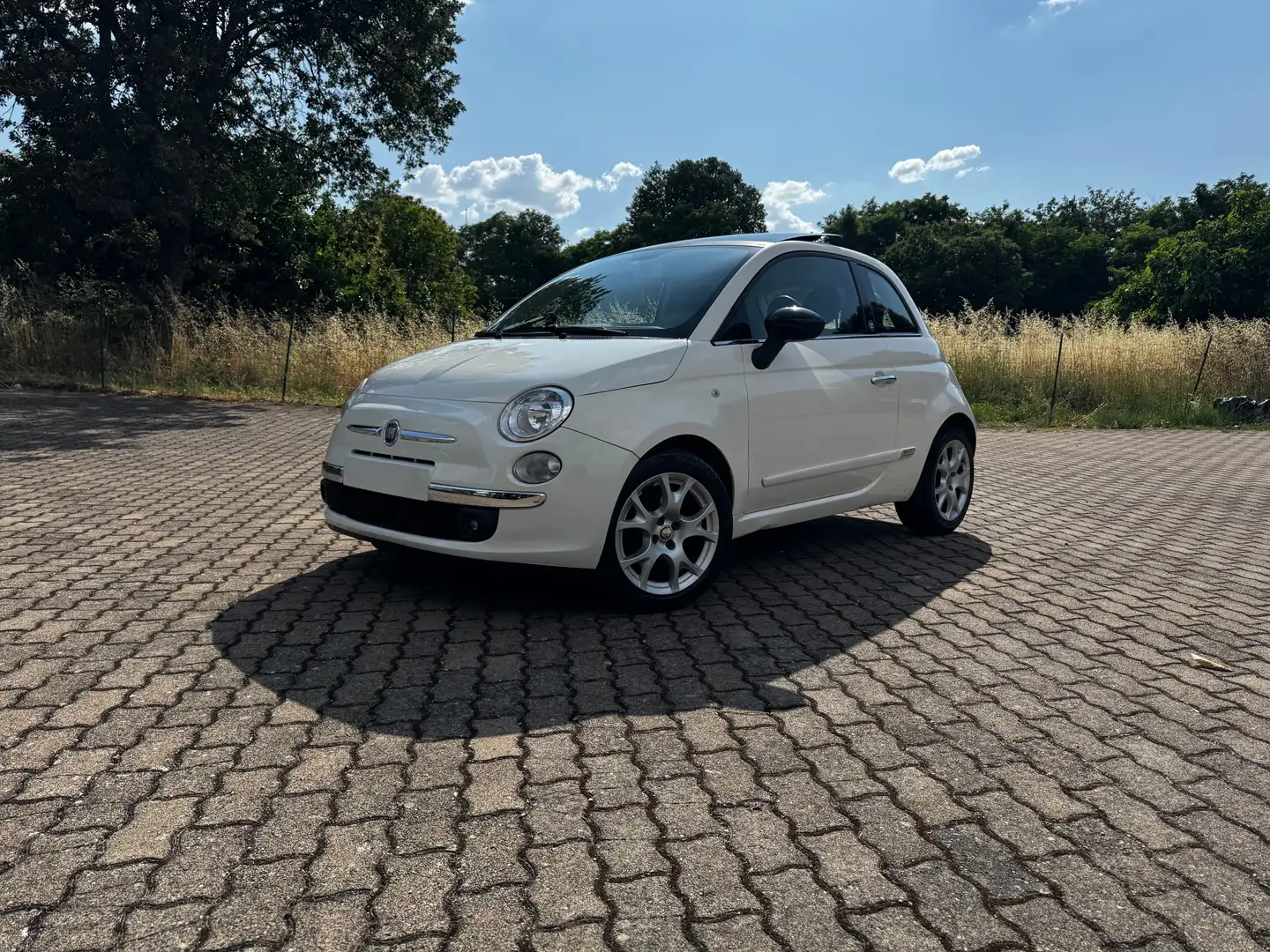 Fiat 500 1.3 mjt 16v Matt Black 95cv NEOP Bianco - 1