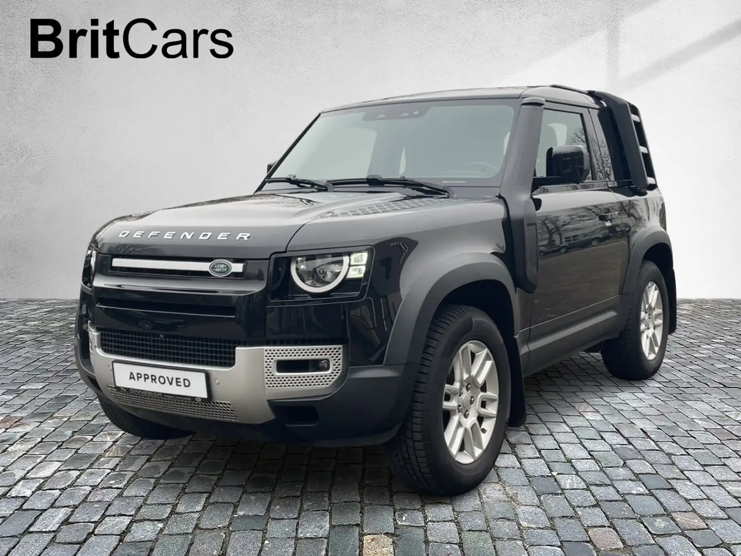 Land Rover Defender 90 D250 S Luft  6 Seats W-Paket AHK Černá - 1