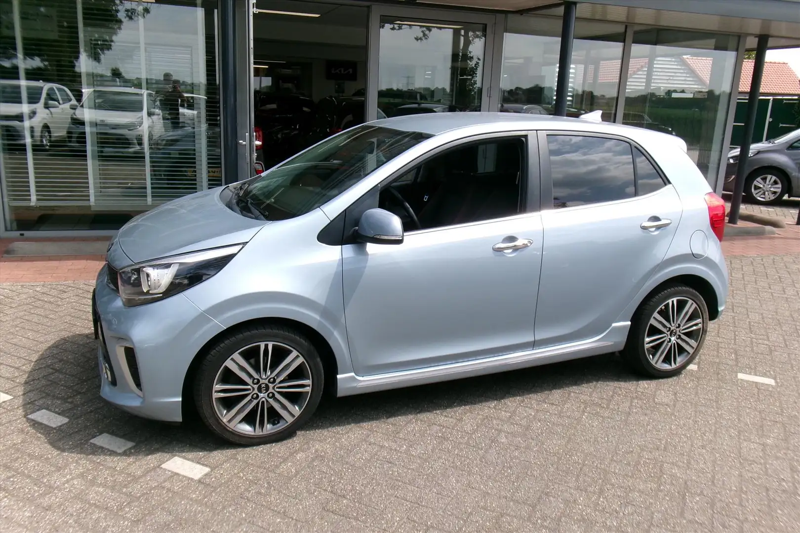 Kia Picanto 1.0 Turbo 100pk 5-zits GT-Line Luxe Org. Ned. Blauw - 2