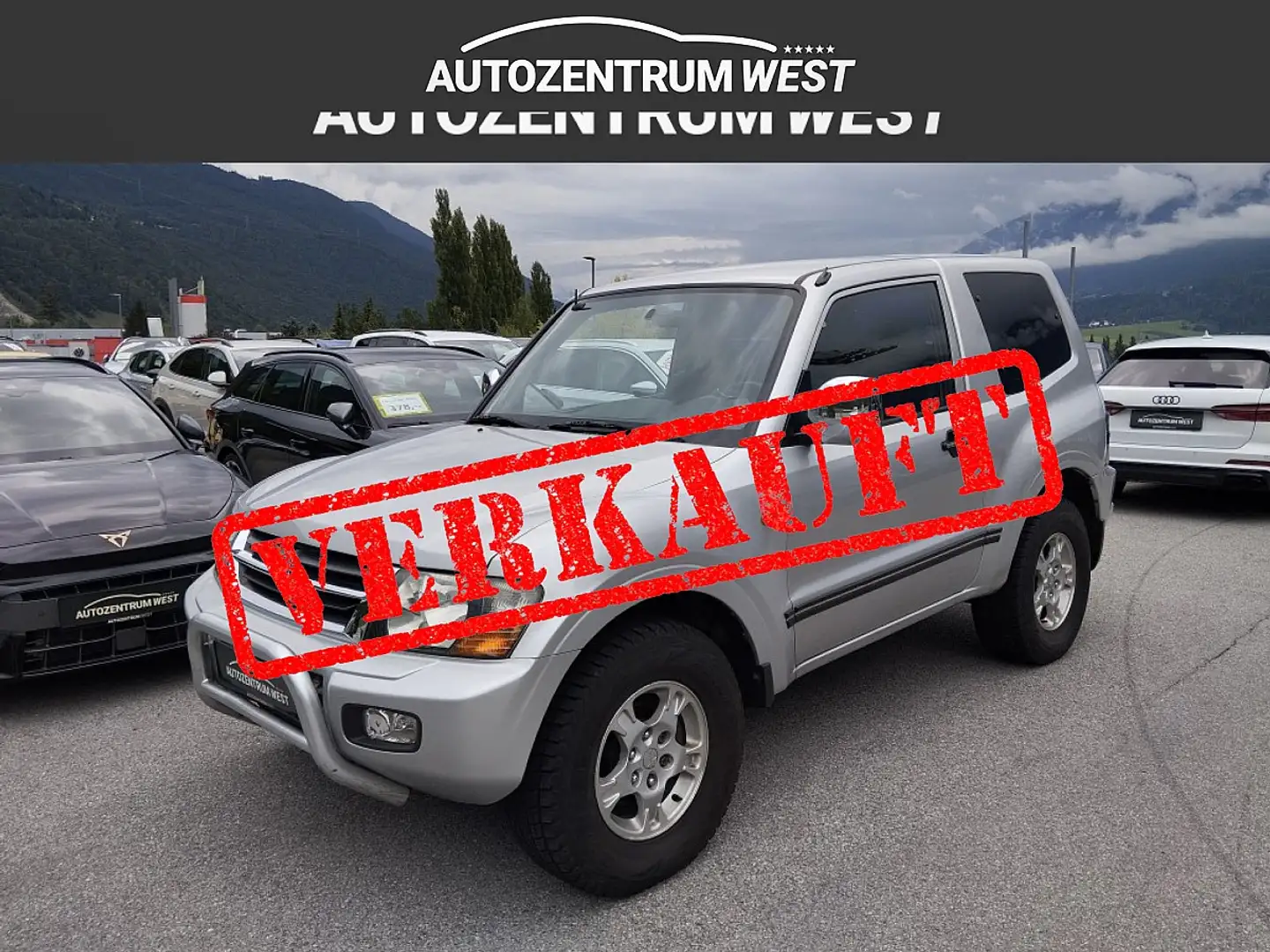 Mitsubishi Pajero GLX 3,2 DI-D TD Argent - 1