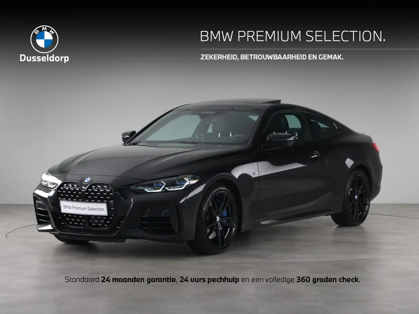 BMW 440 4 Serie Coupé M440i xDrive M Sport Noir - 1