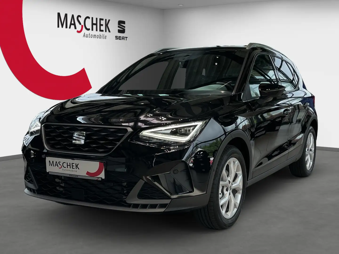 SEAT Arona FR 1.0 TSI DSG Navi Kamera LED ACC FLA ACC LM Schwarz - 2