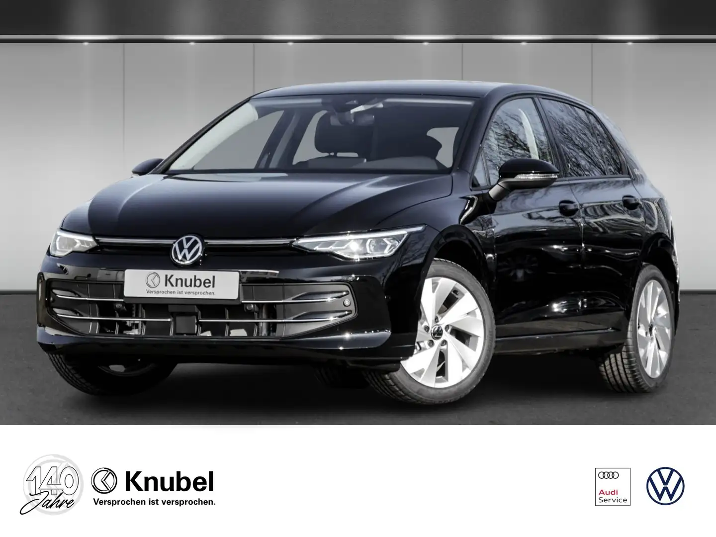 Volkswagen Golf VIII GOAL 1.5 TSI IQ.Light Navi AHK TravelA. Zwart - 1