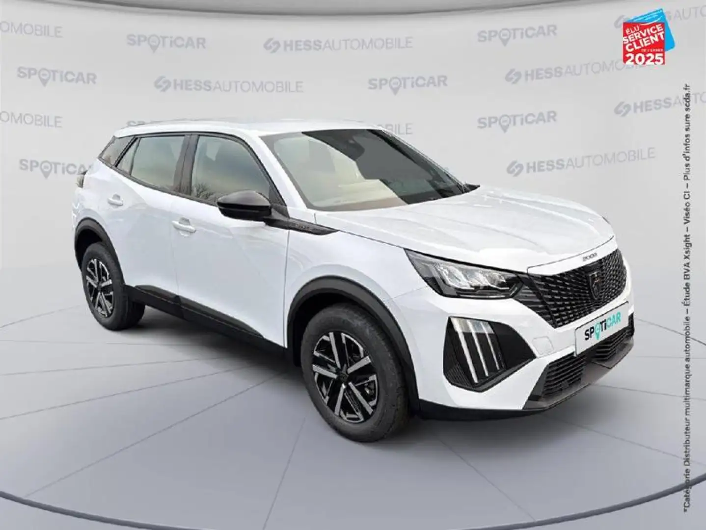 Peugeot 2008 1.2 Hybrid 136ch Style e-DCS6 Blanc - 2