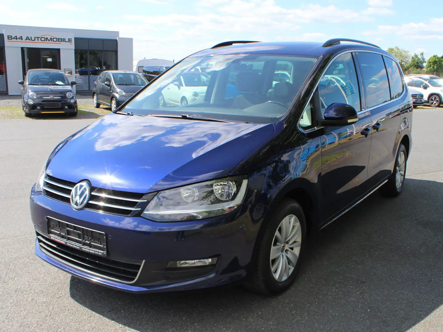 Volkswagen Sharan Comfortline *NAVI*7Sitzer*PDC*Sitzhzg* Bleu - 1