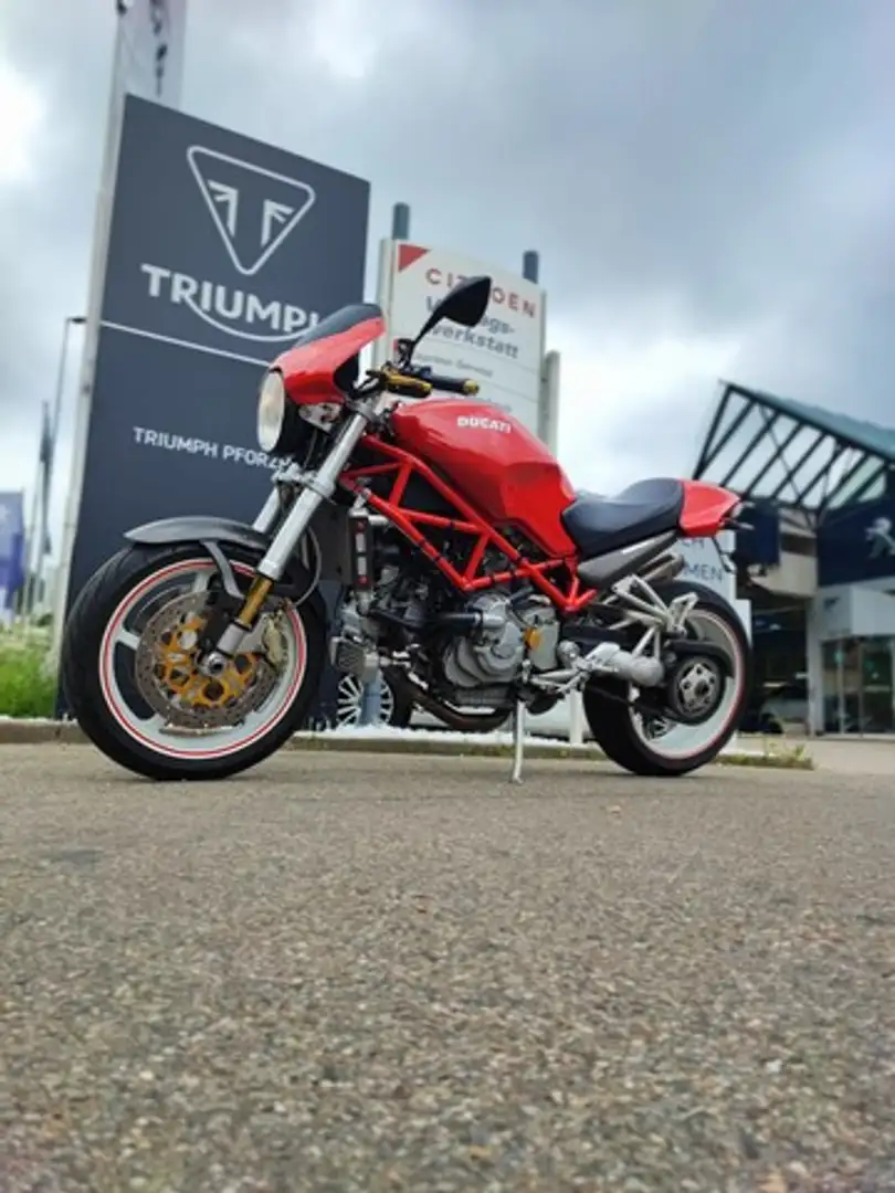 Ducati Monster S4R Monster S4-R, MIVV titan komplett, kurzes Heck,... Červená - 1