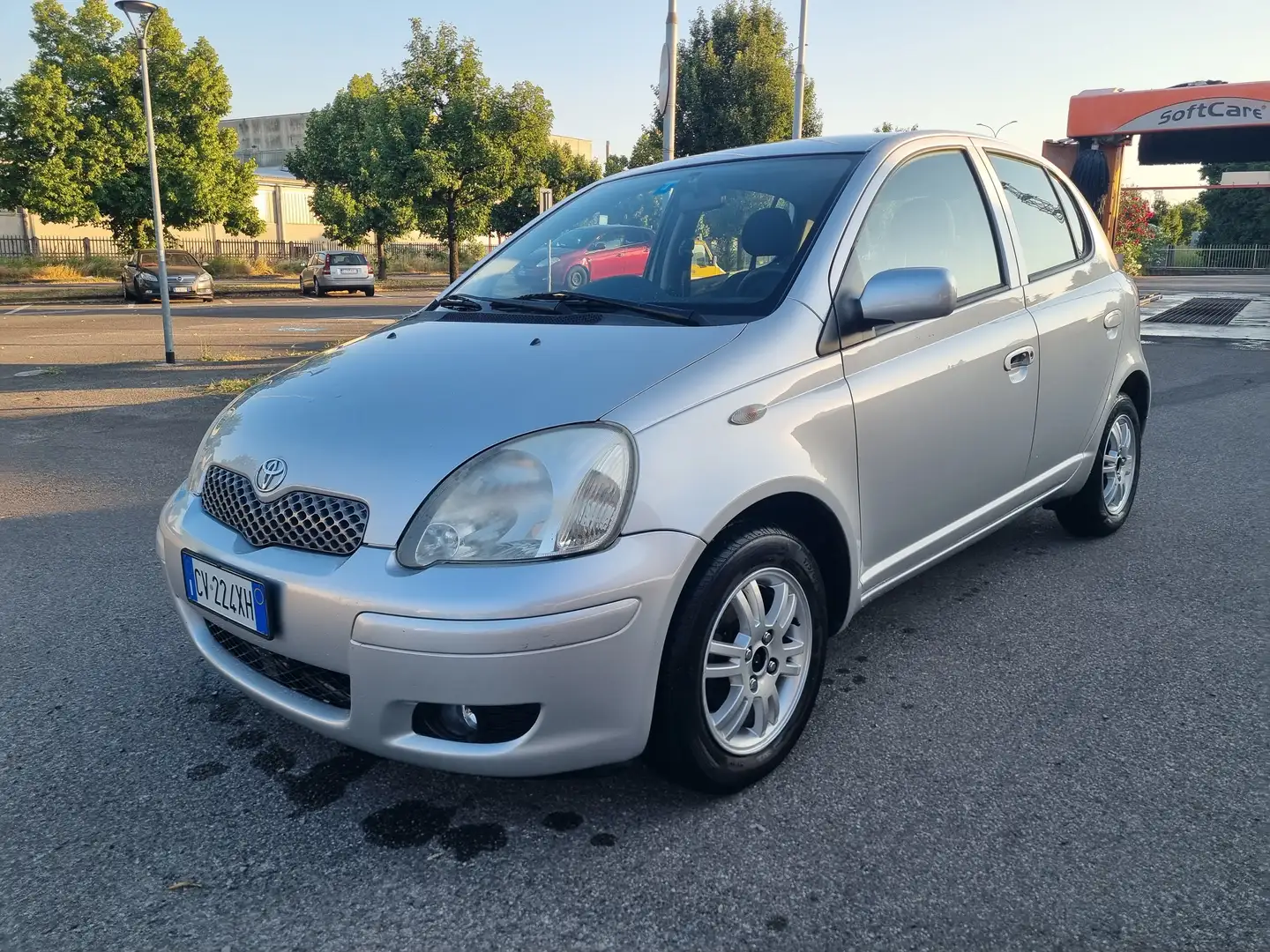 Toyota Yaris Yaris I 2003 5p 1.0 Sol Blue Argento - 1