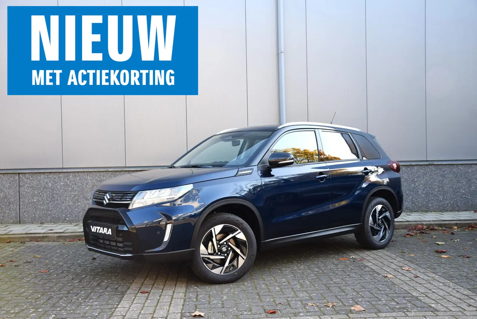 Suzuki Vitara 1.4 Boosterjet Style Smart Hybrid | €1.000,- actie Blauw - 1