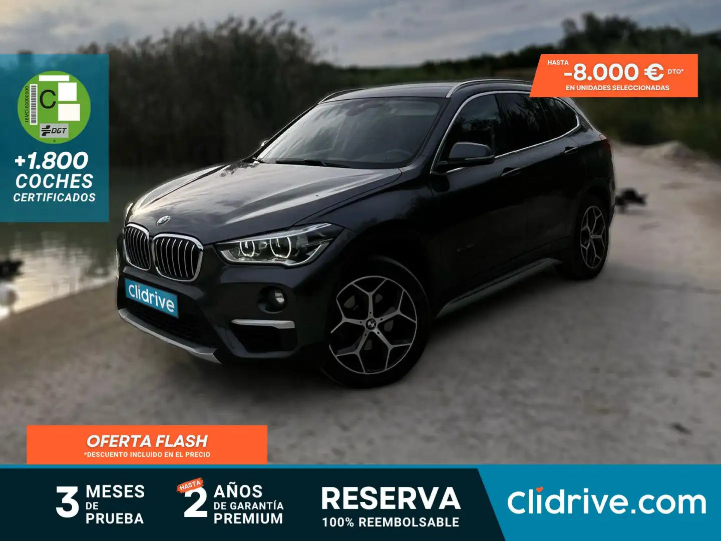 BMW X1 sDrive 18dA Business Negro - 1
