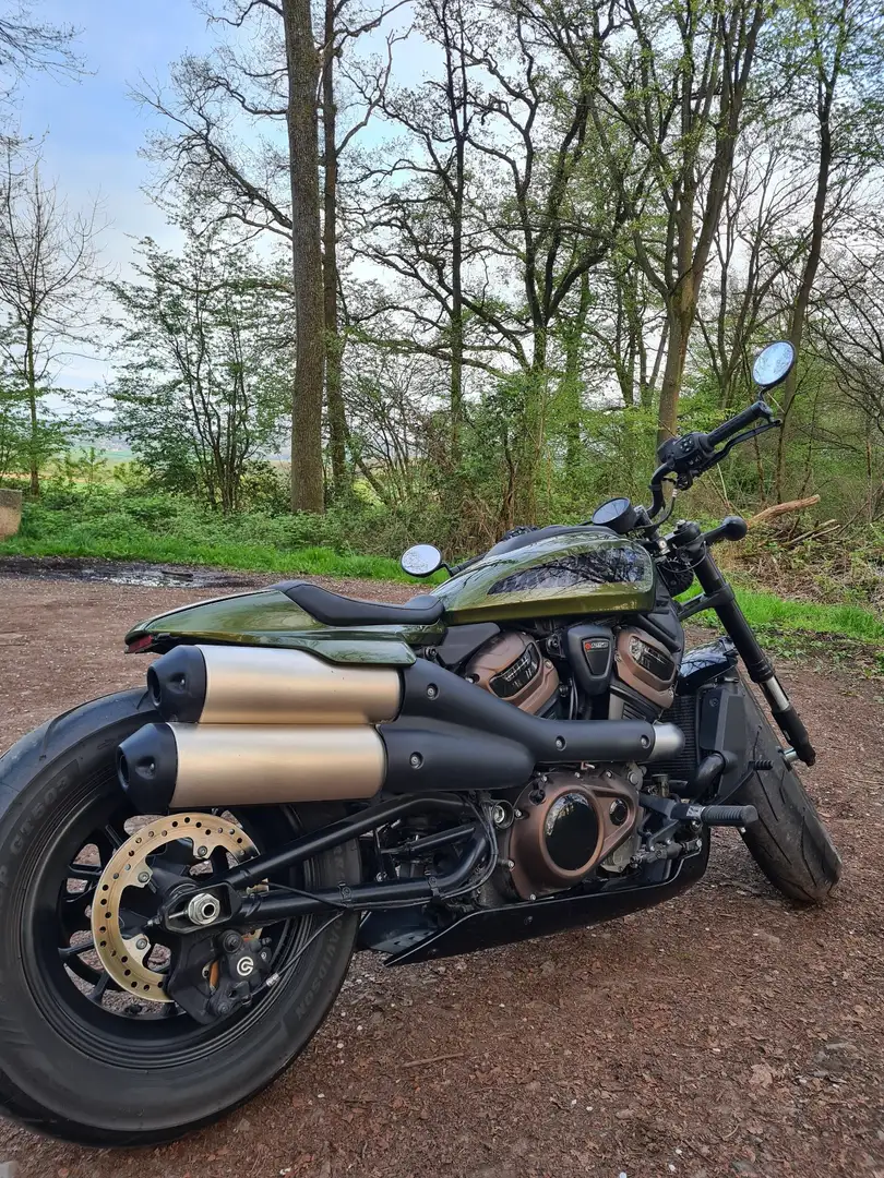 Harley-Davidson Sportster 1200 Groen - 2