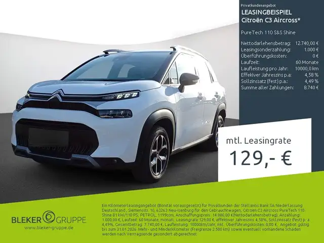 Citroen C3 Aircross PureTech 110 S&S Shine
