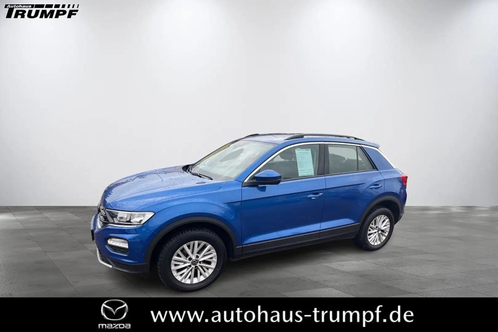 Volkswagen T-Roc Style 1.5 TSI DSG Licht/Sicht-Paket, Climatronic, Azul - 1