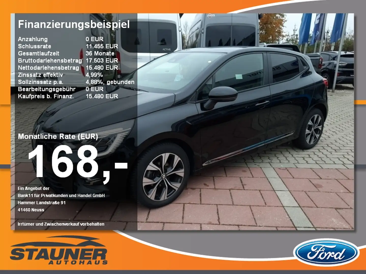 Renault Clio V 1.0 TCe 90 Evolution Navi LED Kamera SHZ Schwarz - 1